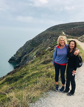 Thanks for the amazing job on my total knee and hip replacements! I made a full recovery and went hiking for 5 hours in Ireland.